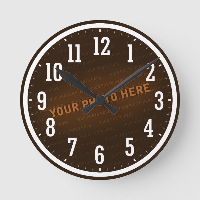 Horloge Ronde Create Your Own Wall (Recto)