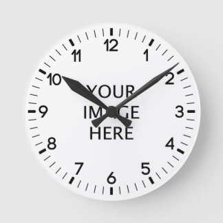 Horloge Ronde Créer votre propre personnalisation