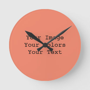 Horloge Ronde Créez votre propre