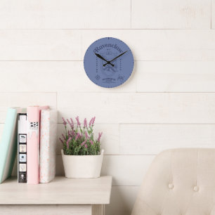 HORLOGE RONDE CRÈTE DE SAGESSE D'APPRENTISSAGE DE SERDAIGLE™