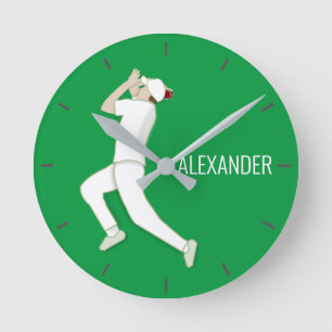 Horloge Ronde Cricket