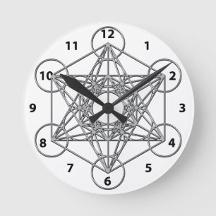 Horloge Ronde Cube Metatrons