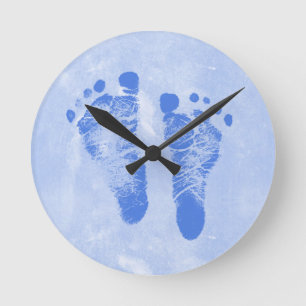 Horloge Ronde Cute Baby Boy