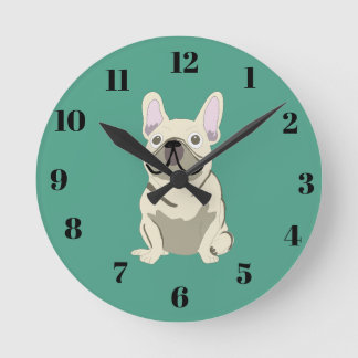 Horloge Ronde Cute dog