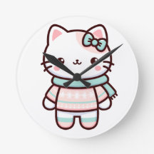 Cute Kawaii Chat en Sweat