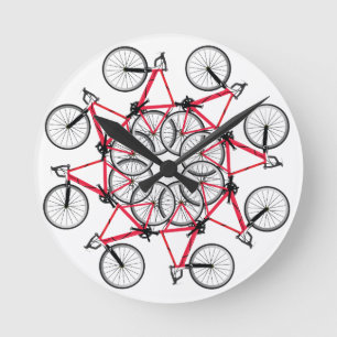 Horloge Ronde Cycle de bicyclette