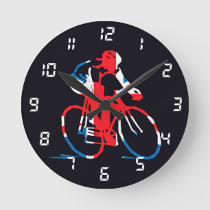 Horloge Ronde Cyclisme britannique