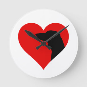 Horloge Ronde Dachshund