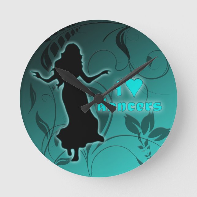 Horloge Ronde Danseur *Tonia* (Recto)