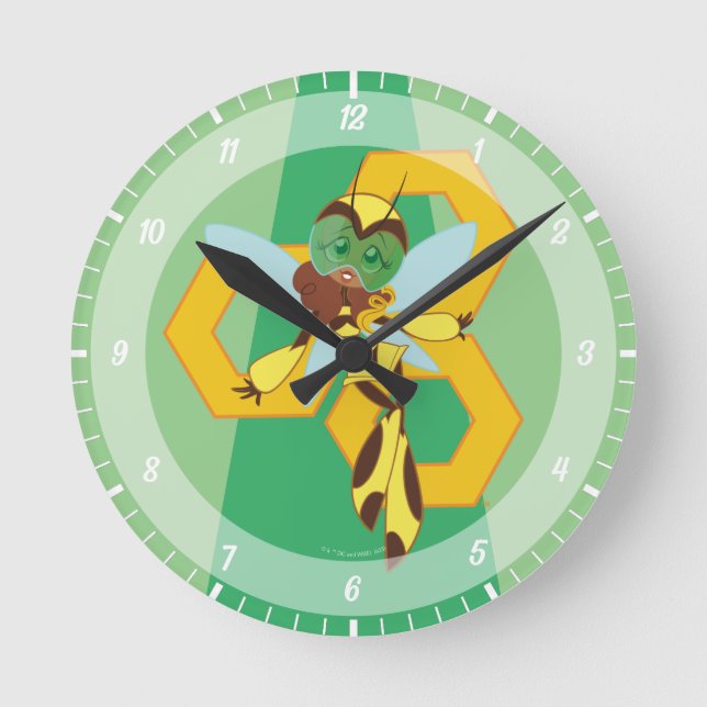 Horloge Ronde DC Super Hero Girls Bumble Bee (Recto)