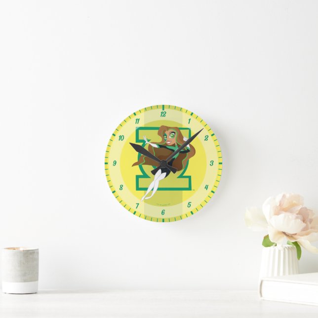 Horloge Ronde DC Super Hero Girls Green Lantern (Maison)