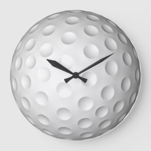 Horloge ronde de golf