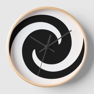 Horloge ronde de la galaxie