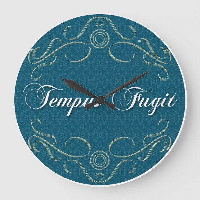Horloge ronde de Tempus Fugit (Recto)