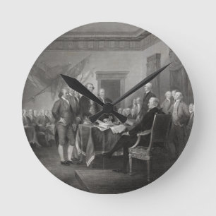 Horloge Ronde Déclaration d'indépendance
