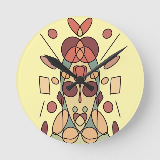 Horloge Ronde Décoquis (Recto)