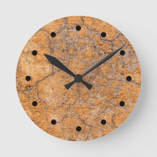 Horloge Ronde Décor Moderne Contemporain En Pierre Écrans Décor 