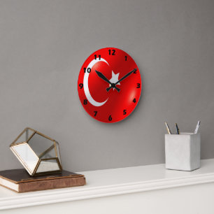 Horloge Ronde Design de Turkish