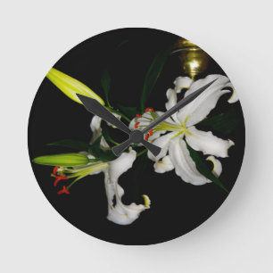 Horloge Ronde Design irlandais - La collection Flower