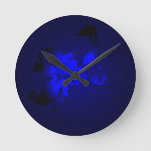 Horloge Ronde Design irlandais - La collection Flower
