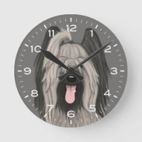 Dessin mignon de Chien de Briard