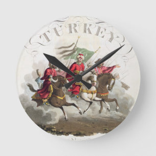 Horloge Ronde Détail de page titre, des 'costumes du Variou