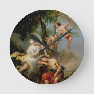Horloge Ronde Diana and Endymion