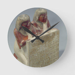 Horloge Ronde Didi et Pendua offrant une hymne au dieu soleil au