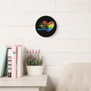 Horloge Ronde Dieu Gay Chrétien Lgbt