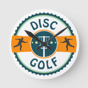 Horloge Ronde Disk Golf