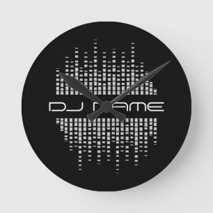 Horloge Ronde DJs Music Producer Remixer Wall Clock