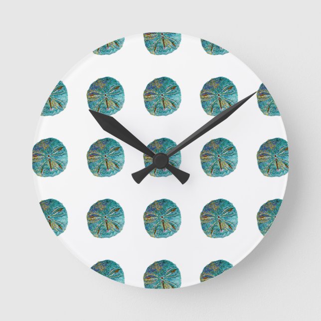 Horloge Ronde Dollar de sable Abstrait Motif Cadeau Favoriser Tu (Recto)