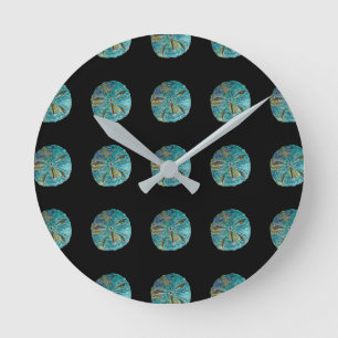 Horloge Ronde Dollar de sable Abstrait Motif cadeau Favoriser Tu