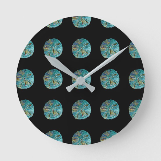 Horloge Ronde Dollar de sable Abstrait Motif cadeau Favoriser Tu (Recto)