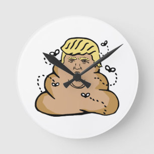 Horloge Ronde donald trump