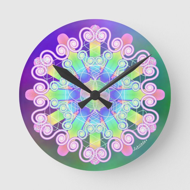 Horloge Ronde Doucement, (Recto)