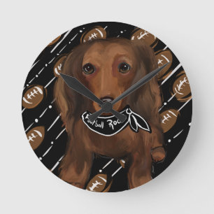 HORLOGE RONDE DOXIE ROUX AUX CHEVEUX LONGS