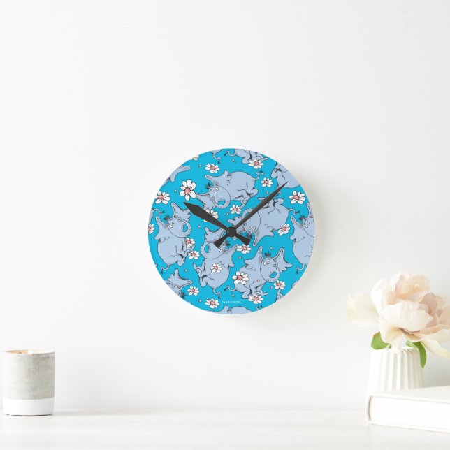 Horloge Ronde Dr Seuss Horton Entend un Qui (Maison)