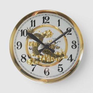 Horloge Ronde Dragon