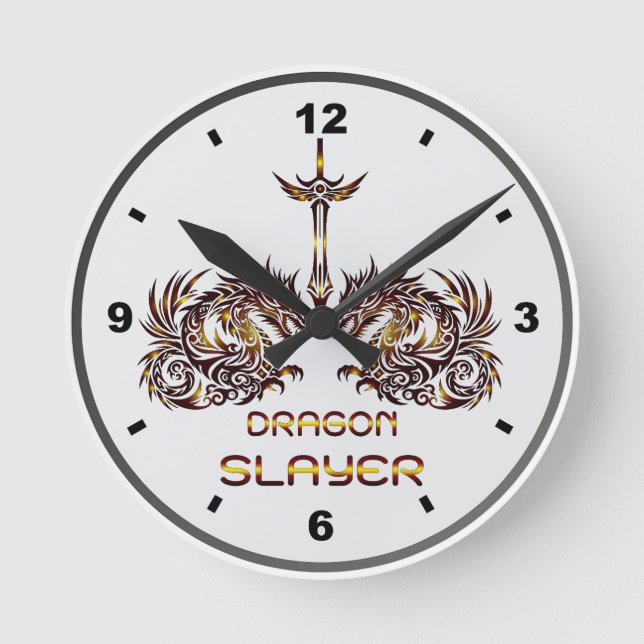 Horloge Ronde Dragon Slayer of Clock (Recto)
