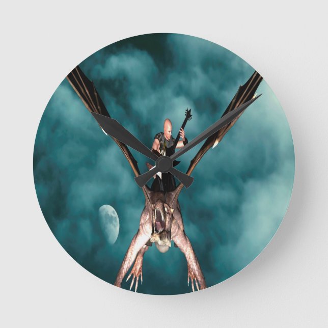 Horloge Ronde Dragon Song (Recto)