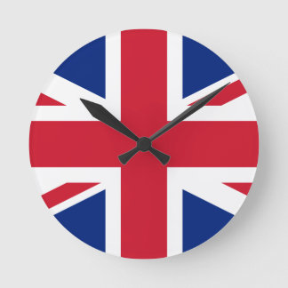 Horloge Ronde Drapeau britannique Union Jack
