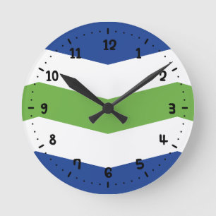 Horloge Ronde Drapeau de Burlington, Vermont