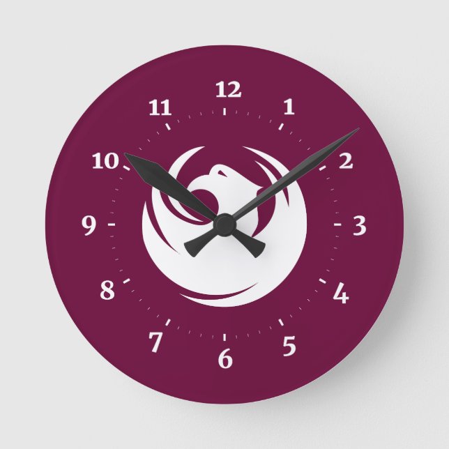 Horloge Ronde Drapeau de Phoenix, Arizona (Recto)