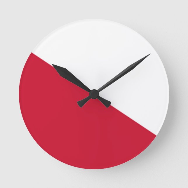 Horloge Ronde Drapeau d'Utrecht (ville) (Recto)
