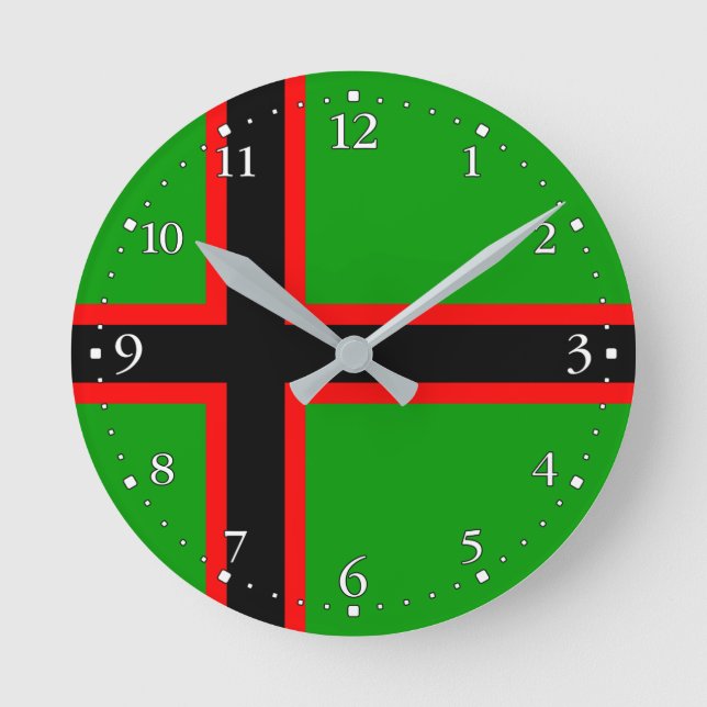 Horloge Ronde Drapeau national de Karelia (Recto)