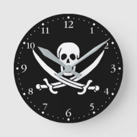 Drapeau pirate crâne épées croisées