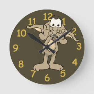 Horloge Ronde Dweeblings 24h/24