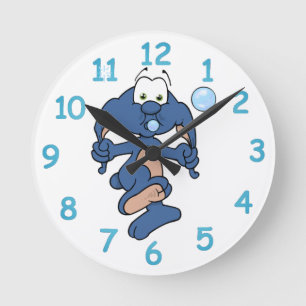 Horloge Ronde Dweeblings 24h/24