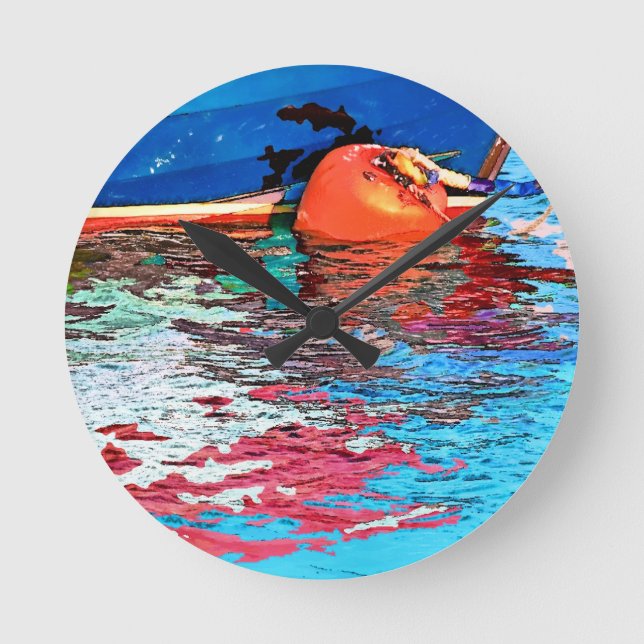 HORLOGE RONDE EAU CALME (Recto)